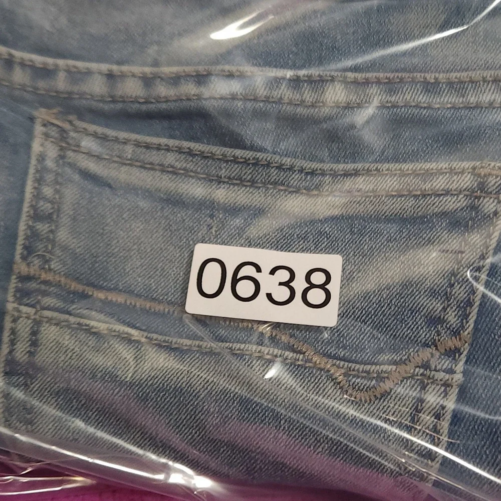 BQB Denim Shorts Women's Size 11 Blue Jean‎ Shorts 11 Inch Inseam Stretch